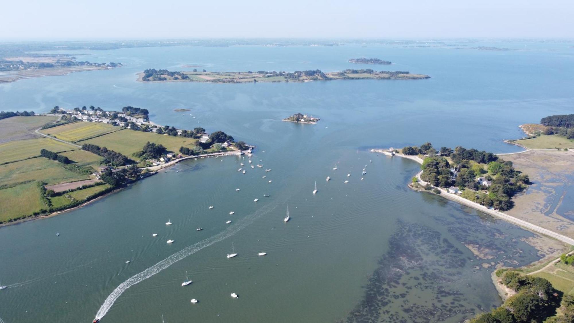 Maison Golfe Du Morbihan - Vue Mer - Plage A 600M - 6 Chambres Séné Εξωτερικό φωτογραφία