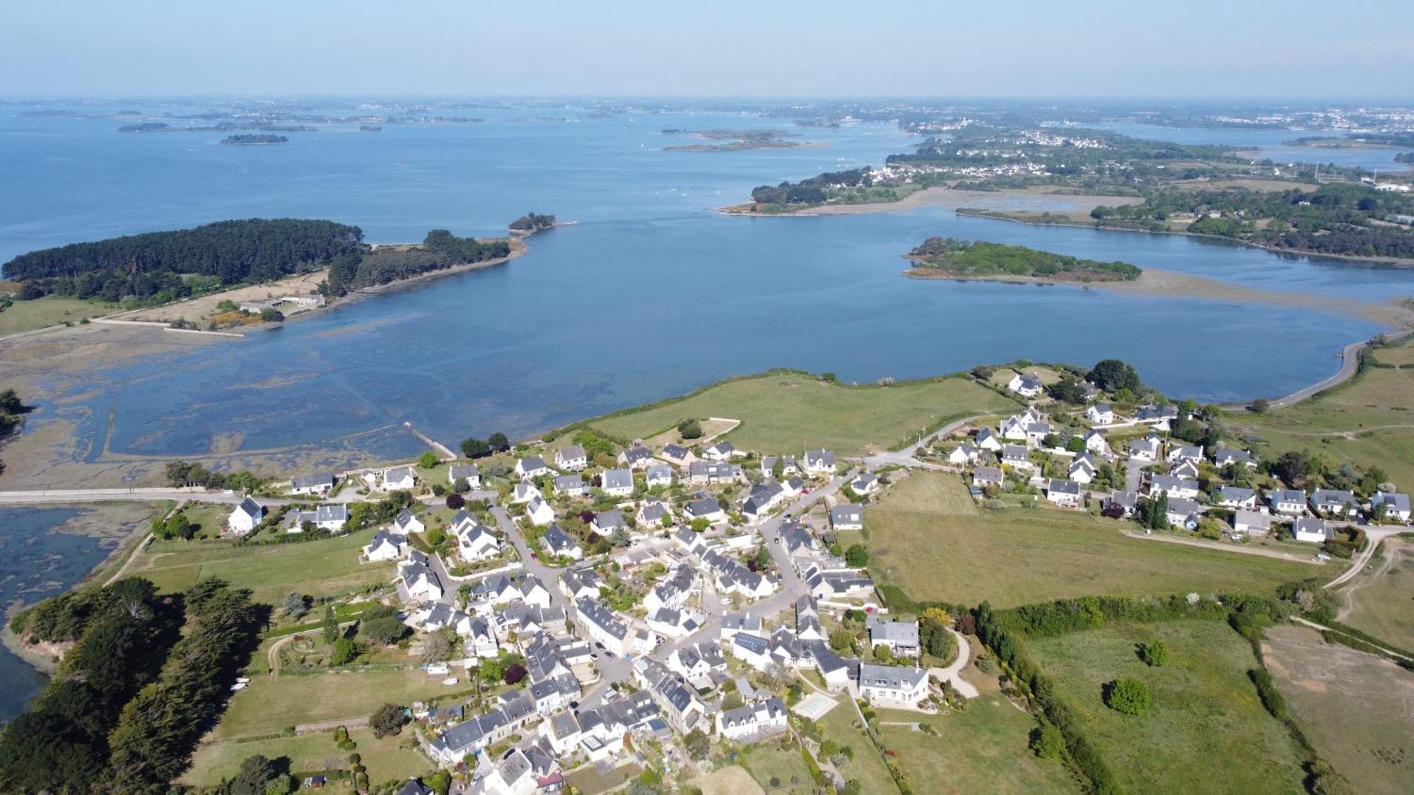 Maison Golfe Du Morbihan - Vue Mer - Plage A 600M - 6 Chambres Séné Εξωτερικό φωτογραφία